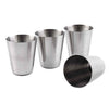 Set of 4 Stainless Steel Drinking Cup With Case