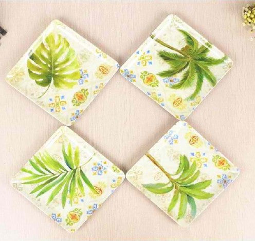 4pcs Tableware Dishes & Plates