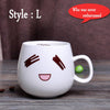 Creative Cute Expression Ceramic Mugs