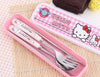 Hello Kitty Tableware Chopstick/Spoon/Fork with Box